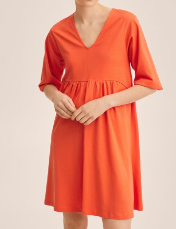 Rochie scurta Mango, portocaliu