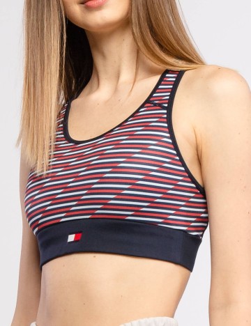 Bustiera Tommy Hilfiger, bleumarin inchis