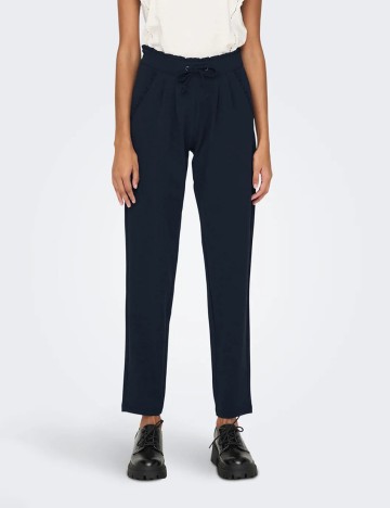 Pantaloni Jacqueline de Yong, bleumarin, S/32