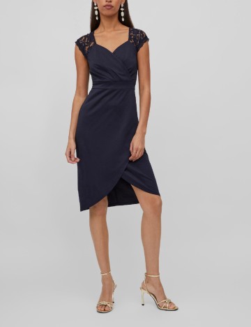 Rochie scurta Vila, bleumarin