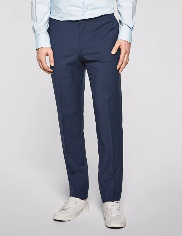 Pantaloni s.Oliver, bleumarin, 46