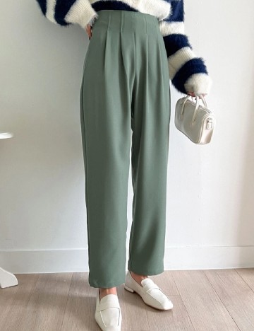 Pantaloni Dazy, verde