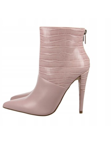 Botine Justfab, roz