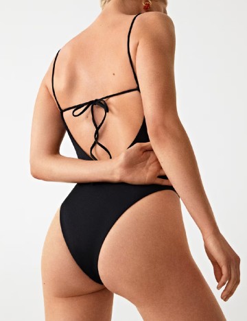 Costum de baie Mango, negru