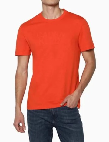 Tricou Calvin Klein, portocaliu