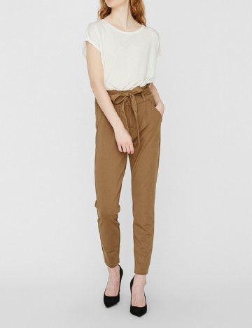 Pantaloni Vero Moda, maro