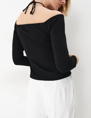 Bluza Mohito, negru Negru