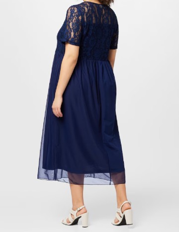 Rochie medie Only Carmakoma, bleumarin