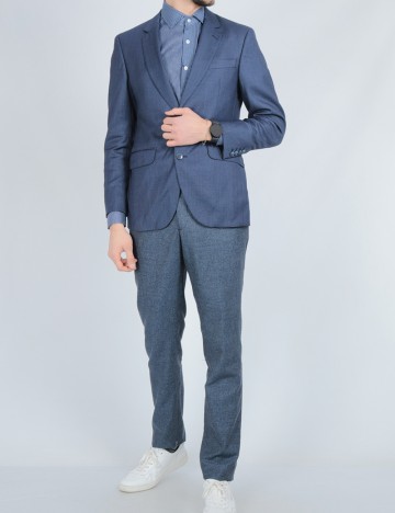 Pantaloni HACKETT, bleumarin