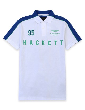 Tricou HACKETT, alb