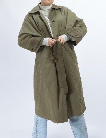 Trench Mango, verde, L