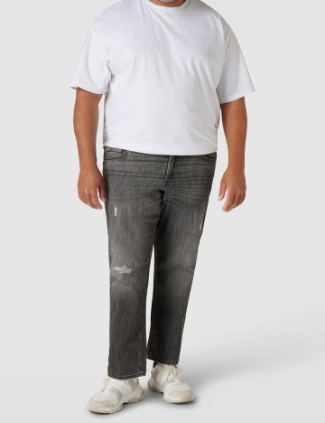 Blugi Jack&Jones Plus Size Men, gri