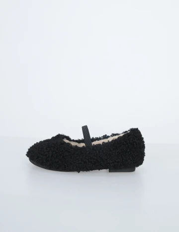 Pantofi Shein Kids, negru Negru