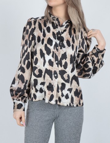 Camasa Object, animal print