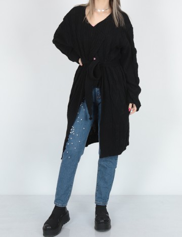 Cardigan SHEIN, negru