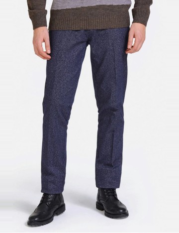 Pantaloni Marciano Guess, bleumarin