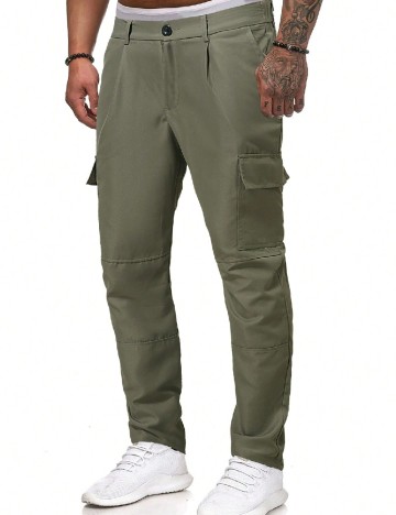 Pantaloni SHEIN, verde