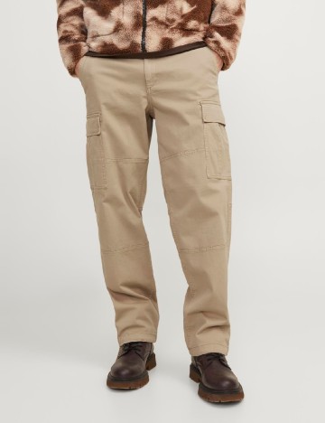 Pantaloni Jack&Jones, crem