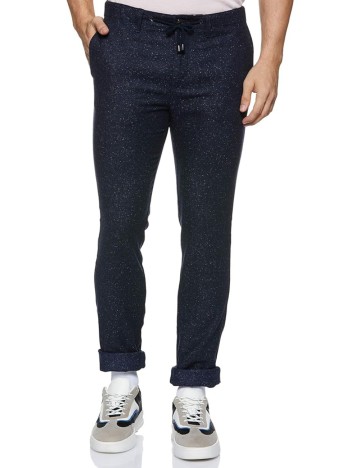 Pantaloni Tommy Hilfiger, bleumarin