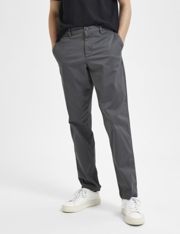 Pantaloni Selected, gri, W32/L32