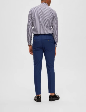 Pantaloni Selected, bleumarin Albastru