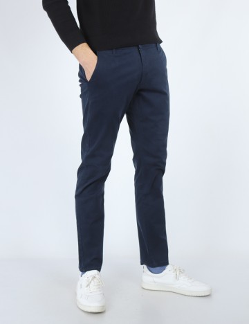 Pantaloni s.Oliver, bleumarin