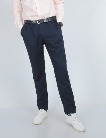 Pantaloni HACKETT, bleumarin