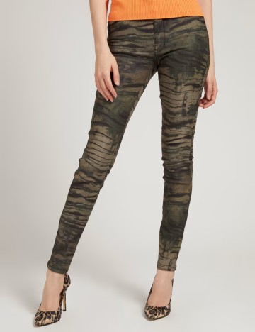 Pantaloni Guess, verde