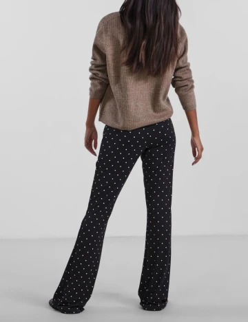 Pantaloni Pieces, negru Negru