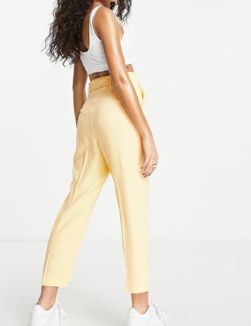 Pantaloni Miss Selfridge, galben Galben