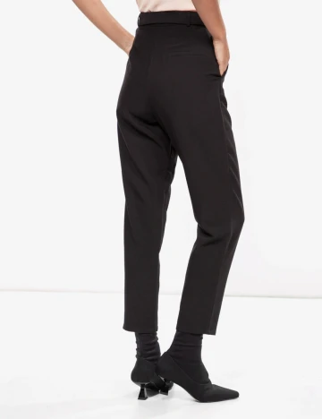 Pantaloni Pieces, negru Negru