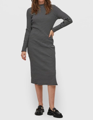 Rochie medie Vila, negru