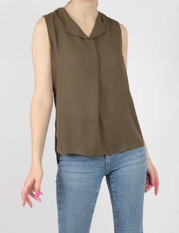 Bluza Vila, verde, S