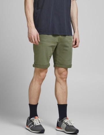 Pantaloni scurti Jack&Jones, verde, XS