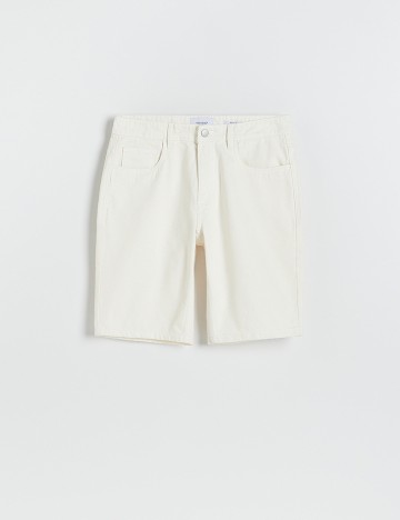 Pantaloni scurti Reserved, alb