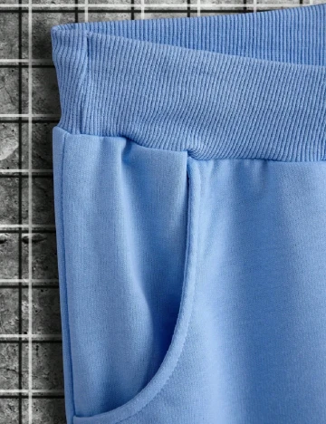 Pantaloni scurti SHEIN, albastru Albastru
