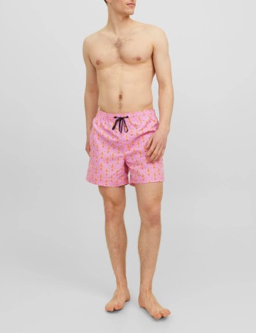 Short de baie Jack&Jones, roz