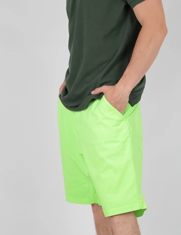 Pantaloni scurti N.Z.A NEW ZEALAND AUCKLAND, verde neon Verde
