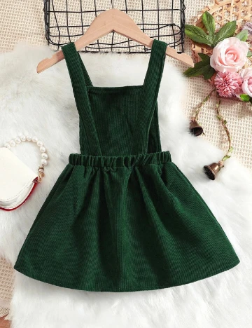 Rochie Shein Kids, verde inchis Verde