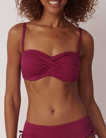 Sutien de baie Venus Elegance Triumph, visiniu