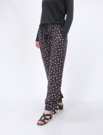 Pantaloni Hailys, floral, M