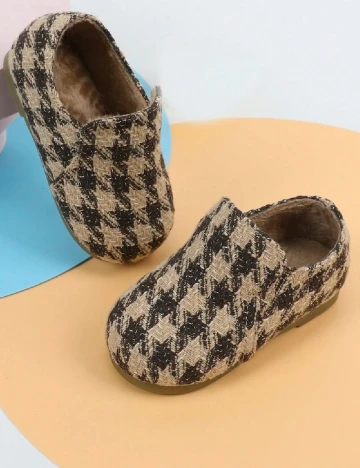 Pantofi Shein Kids, maro Maro