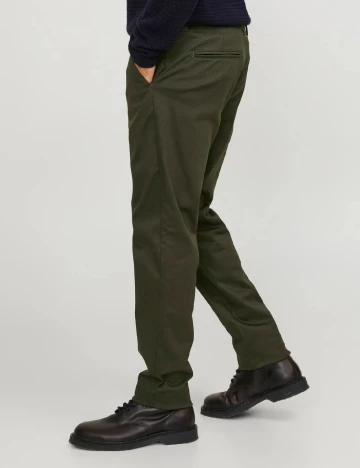 Pantaloni Jack&Jones, verde inchis Verde