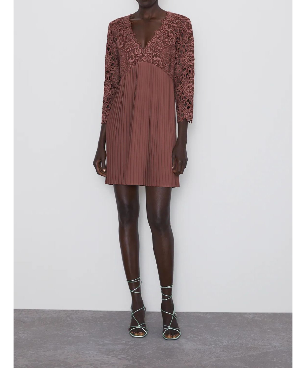 Rochie Zara, maro - tc48761 | outletmag.ro