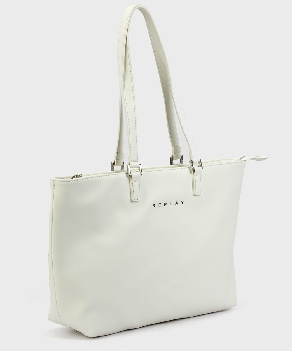 Geanta Replay, alb - ng328951 | outletmag.ro