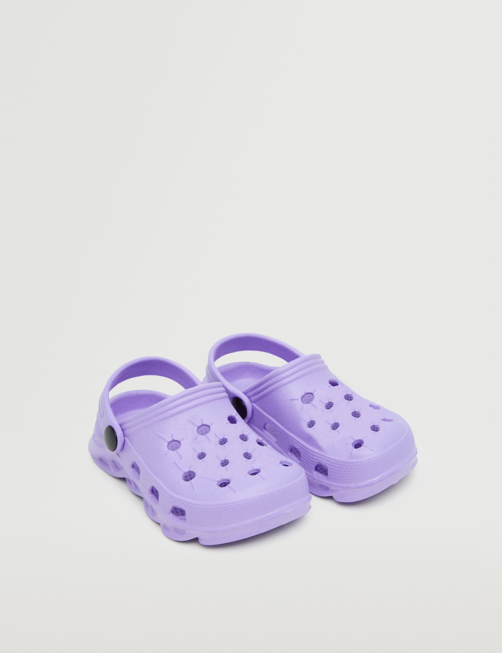 Slapi casual de vară Mango Kids, mov - cb395789 | outletmag.ro