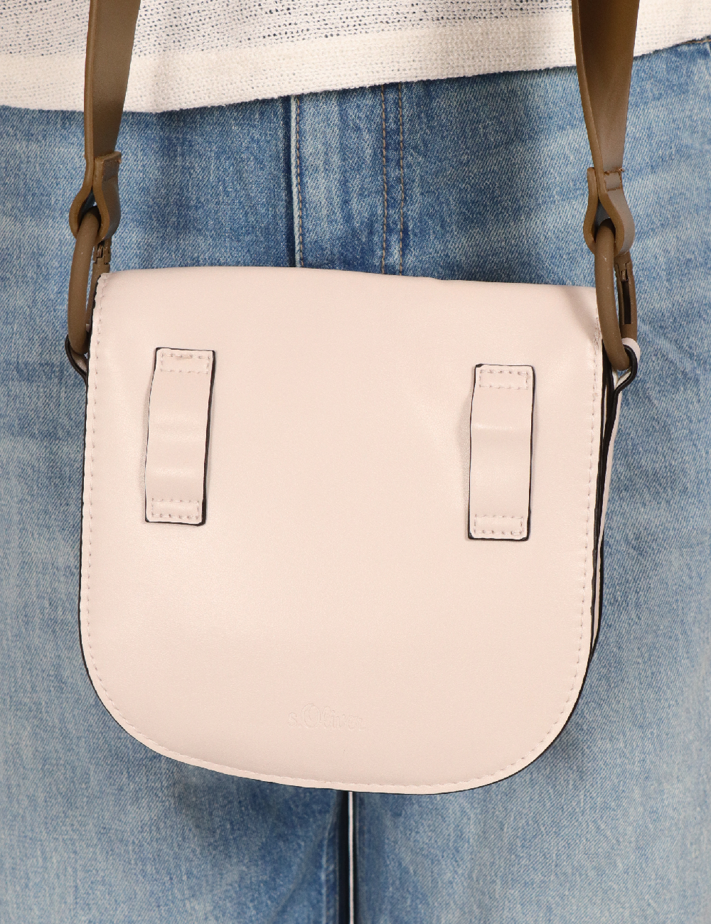 Geanta casual s.Oliver, crem - pm536275 | outletmag.ro