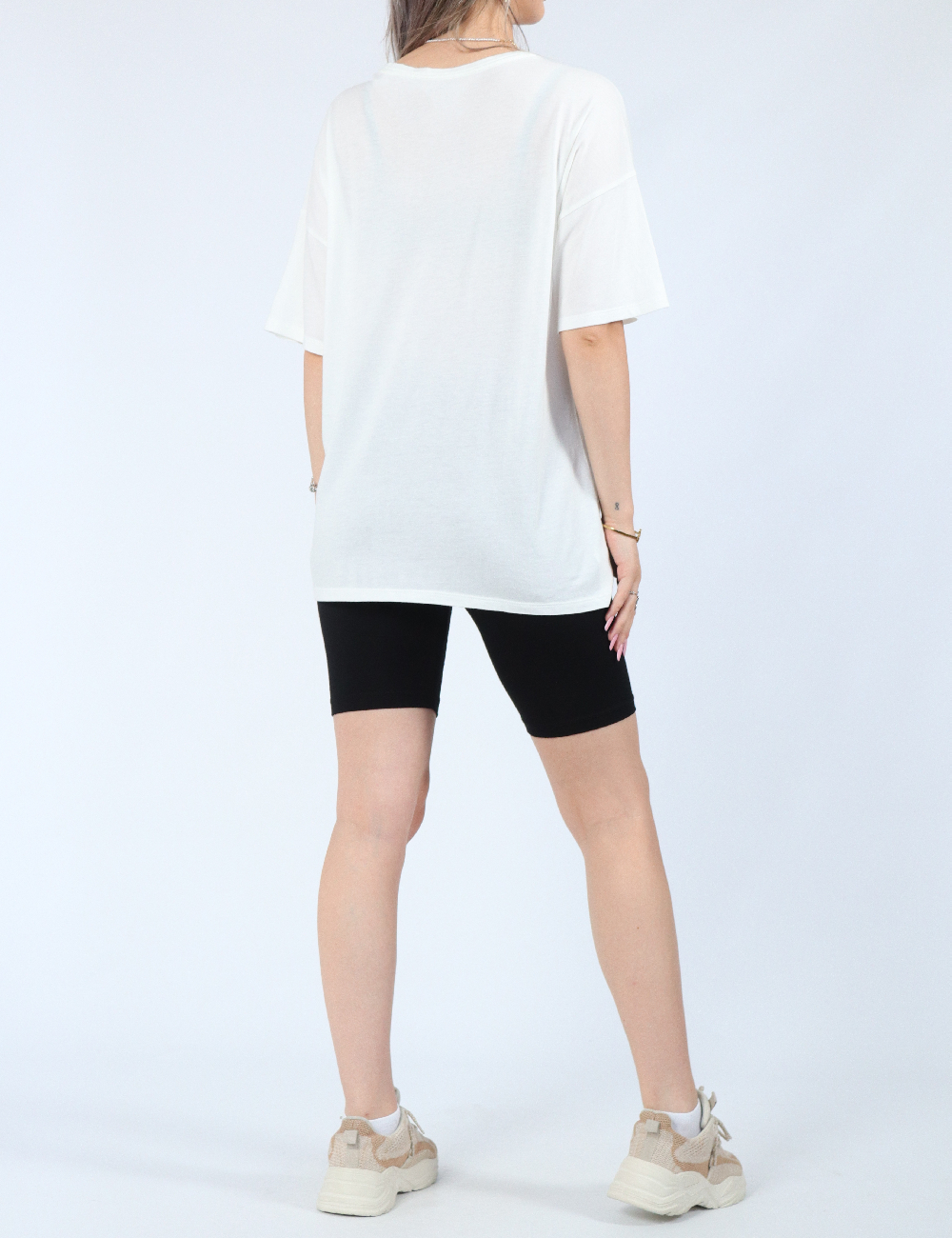Tricou casual American Eagle, alb - pa598604 | outletmag.ro