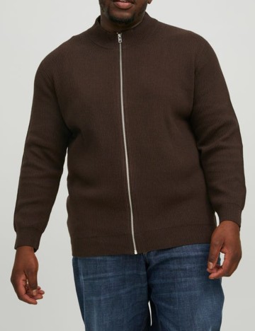 Bluza Jack&Jones Plus Size Men, maro