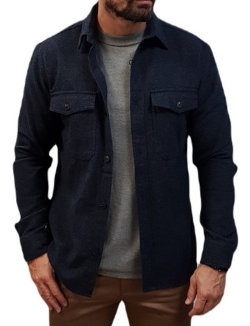 Camasa Jack&Jones, bleumarin inchis